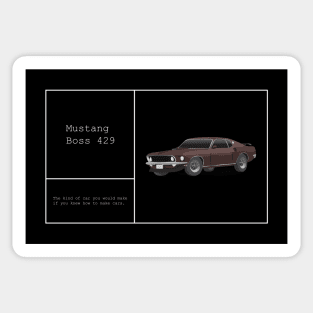 Mustang 429 Boss Sticker